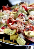 Shrimp Kabobs III Stock Image Shrimp Kabobs III Stock Image
