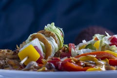 Shrimp Kebab Skewers stock images Shrimp Kebab Skewers stock images