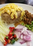 Shrimp Paste Fried Rice royalty free stock image Shrimp Paste Fried Rice royalty free stock image