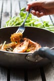 Shrimp With Vermicelli Stock Image Shrimp With Vermicelli Stock Image