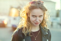 Shy Blond Girl Royalty Free Stock Photos Shy Blond Girl Royalty Free Stock Photos