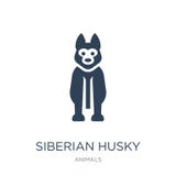 siberian skrovlig symbol i moderiktig designstil siberian skrovlig symbol som isoleras på vit bakgrund siberian skrovlig enkel ve royaltyfri illustrationer siberian skrovlig symbol i moderiktig designstil siberian skrovlig symbol som isoleras på vit bakgrund siberian skrovlig enkel ve royaltyfri illustrationer