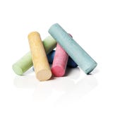 Sidewalk chalks royalty free stock photography Sidewalk chalks royalty free stock photography
