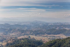 Sideway Landscape of Umphang in Tak Province, Thailand royalty free stock photography Sideway Landscape of Umphang in Tak Province, Thailand royalty free stock photography