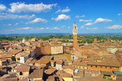Siena city Royalty Free Stock Images Siena city Royalty Free Stock Images
