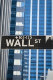 Sign For Wall Street, New York Royalty Free Stock Photos Sign For Wall Street, New York Royalty Free Stock Photos