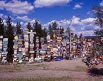 Sign Post Forest stock photos Sign Post Forest stock photos