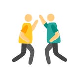 Signe et symbole de vecteur d'icône de partie d'isolement sur le fond blanc, concept de logo de partie illustration libre de droits Signe et symbole de vecteur d'icône de partie d'isolement sur le fond blanc, concept de logo de partie illustration libre de droits