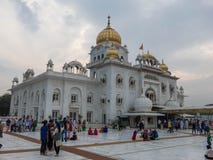 Sikhijska świątynia Gurudwara sahib fotografia stock Sikhijska świątynia Gurudwara sahib fotografia stock