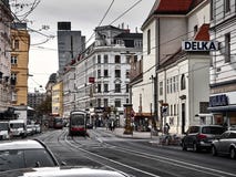 Sikt av gatorna av Wien royaltyfria foton Sikt av gatorna av Wien royaltyfria foton
