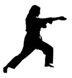 Silhouette With Clipping Path stock image Silhouette With Clipping Path stock image