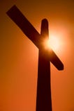 Silhouette of the cross