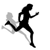 Silhouette de vecteur d'une femme illustration de vecteur Silhouette de vecteur d'une femme illustration de vecteur