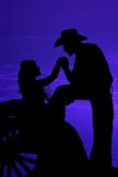 Silhouette Wagon Wheel Royalty Free Stock Images Silhouette Wagon Wheel Royalty Free Stock Images