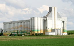 Silo De Cuperly, France Stock Image Silo De Cuperly, France Stock Image