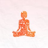 Silueta de la yoga libre illustration Silueta de la yoga libre illustration