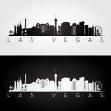 Silueta del horizonte de Las Vegas libre illustration Silueta del horizonte de Las Vegas libre illustration