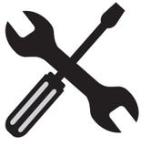 Silueta del icono de la herramienta libre illustration Silueta del icono de la herramienta libre illustration