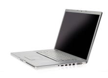 Silver Lap Top Royalty Free Stock Images