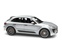Silver metallic modern family car - studio shot Stock Photo Silver metallic modern family car - studio shot Stock Photo
