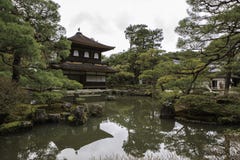 Silver Pavillion In Japanese Zen Garden In Kyoto Silver Pavillion In Japanese Zen Garden In Kyoto