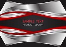 Silver, Red and Black color, abstract vector background with copy space, Graphic design royalty free illustration Silver, Red and Black color, abstract vector background with copy space, Graphic design royalty free illustration