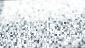 Simboli di codice della sfortuna di dati di Digital con DOF illustrazione vettoriale Simboli di codice della sfortuna di dati di Digital con DOF illustrazione vettoriale