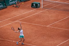 Simona Halep στο Roland Garros στοκ φωτογραφίες με δικαίωμα ελεύθερης χρήσης Simona Halep στο Roland Garros στοκ φωτογραφίες με δικαίωμα ελεύθερης χρήσης