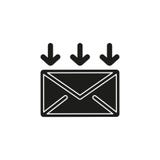 Simple Envelope mail Vector Icon stock illustration Simple Envelope mail Vector Icon stock illustration