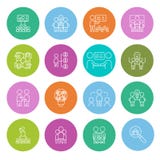 Simple Set of Team Work icon. vector flat sign symbol royalty free illustration Simple Set of Team Work icon. vector flat sign symbol royalty free illustration
