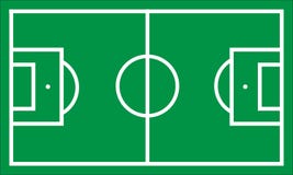Soccer Pitch Illustration royalty free illustration Soccer Pitch Illustration royalty free illustration