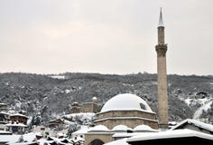 Sinan Pasha Mosque, Prizren, Kosovo fotografia de stock royalty free Sinan Pasha Mosque, Prizren, Kosovo fotografia de stock royalty free
