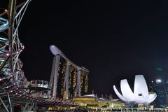 Singapore Marina Bay Sands royalty free stock images Singapore Marina Bay Sands royalty free stock images