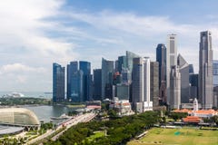 Singapur-Stadtzentrum und -Skyline lizenzfreie stockfotos Singapur-Stadtzentrum und -Skyline lizenzfreie stockfotos
