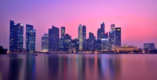 Singapura Marina Bay Panorama imagem de stock royalty free Singapura Marina Bay Panorama imagem de stock royalty free
