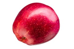 Single delicious red apple on grey background stock images Single delicious red apple on grey background stock images