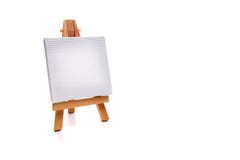Single White Painting Canvas Stock Images Single White Painting Canvas Stock Images