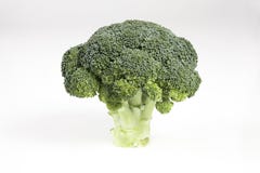 Singoli broccoli maturi freschi fotografia stock libera da diritti Singoli broccoli maturi freschi fotografia stock libera da diritti