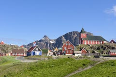 Sisimiut, Гренландия стоковая фотография Sisimiut, Гренландия стоковая фотография