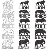 Sistema animal del logotipo libre illustration Sistema animal del logotipo libre illustration