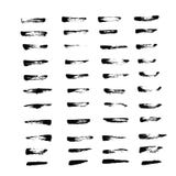 Sistema de cepillos del movimiento 44 del grunge del cepillo del arte stock de ilustración Sistema de cepillos del movimiento 44 del grunge del cepillo del arte stock de ilustración