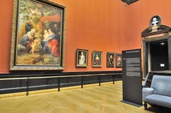 Sitio de la galería del museo de Kunsthistorisches (museo de Art Histor imagen de archivo Sitio de la galería del museo de Kunsthistorisches (museo de Art Histor imagen de archivo