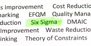 Six Sigma stock photos Six Sigma stock photos