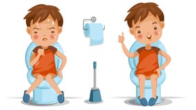 Siège des toilettes d'enfants illustration stock Siège des toilettes d'enfants illustration stock