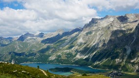 Sjö Sils, övreEngadine dal, solstånd royaltyfri bild Sjö Sils, övreEngadine dal, solstånd royaltyfri bild