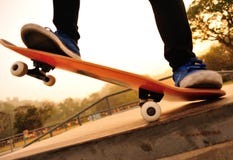 Skateboarding Stock Photography