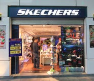 Skechers shop in hong kong editorial 