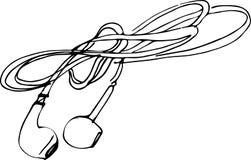 Headphones Sketch Stock Vector - Image: 39363171