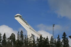 Ski Jump Tower Stock Photo Ski Jump Tower Stock Photo
