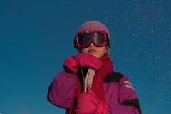 Ski, sports d'hiver - portrait de jeune skieur photo libre de droits Ski, sports d'hiver - portrait de jeune skieur photo libre de droits